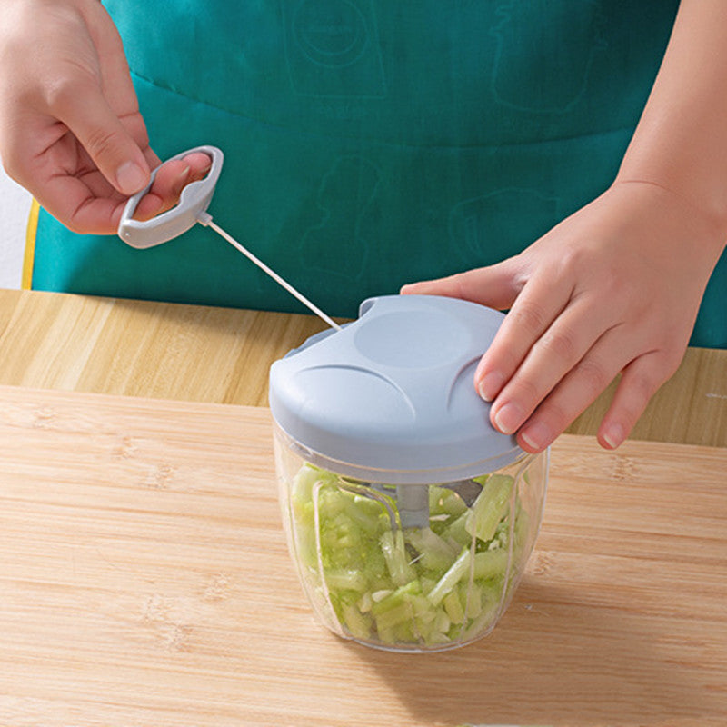 Drawstring Vegetable Cutter.