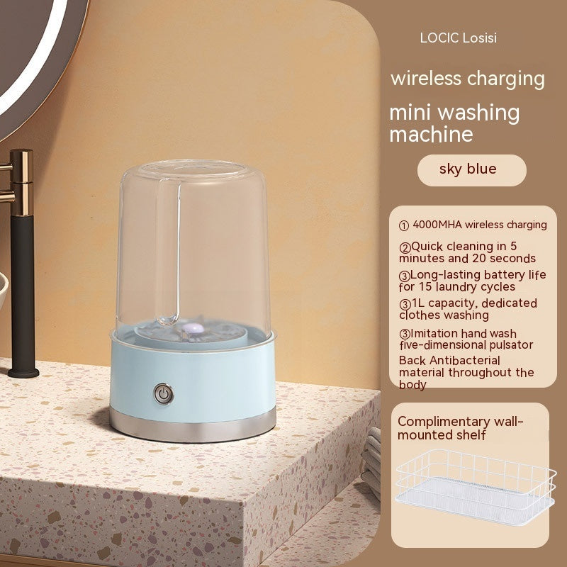 Wireless Charging Mini Laundry Cup Portable.