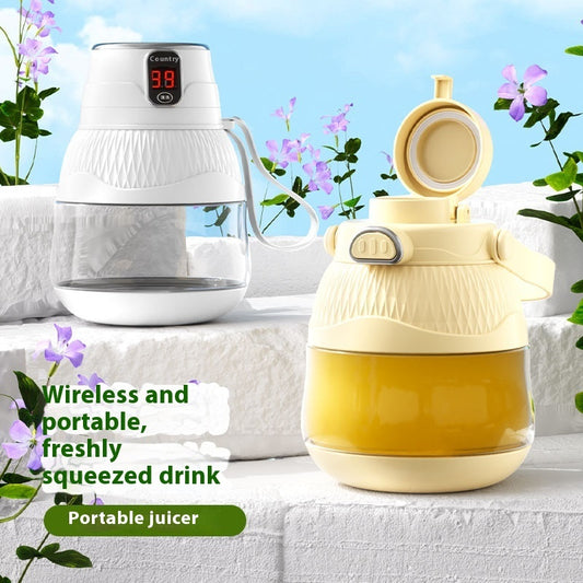 Charging Portable Home Large Capacity Wireless Juicer Cup.